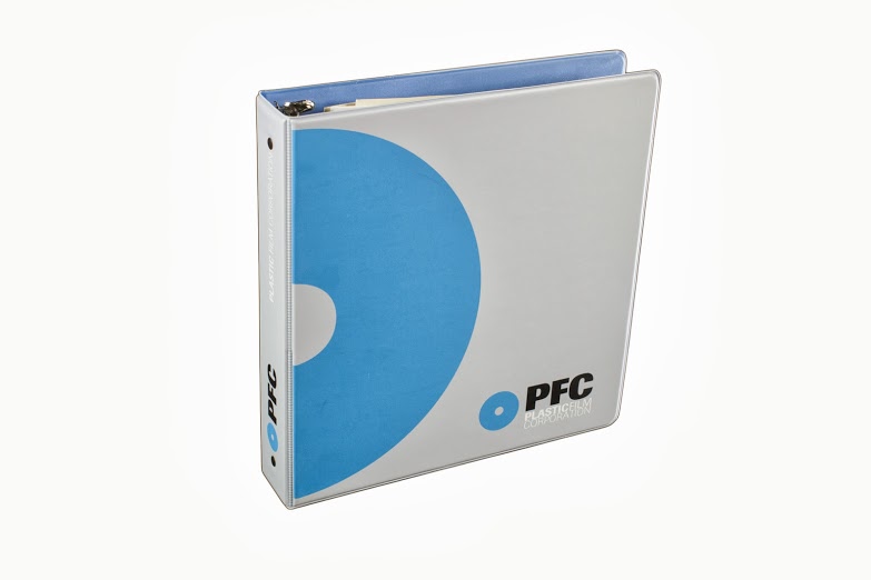 PFC White Vinyl Binder
